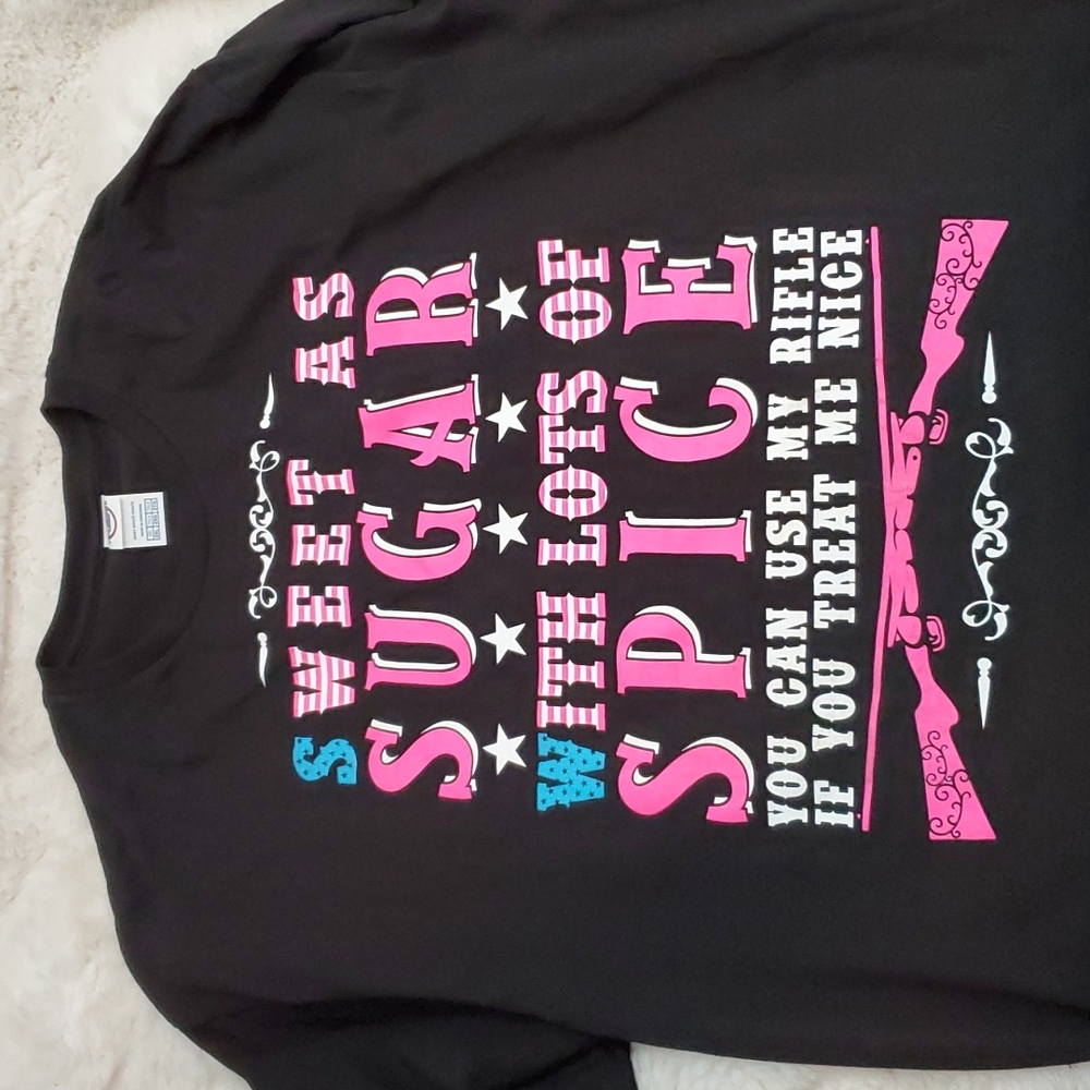Sweet as Sugar Country Girl Riffle Tee